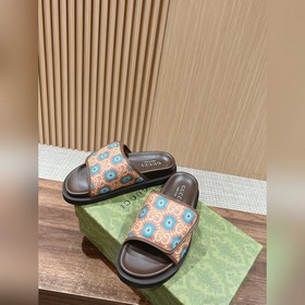 #Только для мужчин #Летние шлепанцы Gucci с липучкой Высококачес
