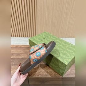 #Только для мужчин #Летние шлепанцы Gucci с липучкой Высококачес