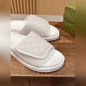 #Только для мужчин #Летние шлепанцы Gucci с липучкой Высококачес
