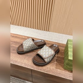 #Только для мужчин #Летние шлепанцы Gucci с липучкой Высококачес