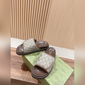 #Только для мужчин #Летние шлепанцы Gucci с липучкой Высококачес
