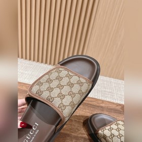 #Только для мужчин #Летние шлепанцы Gucci с липучкой Высококачес