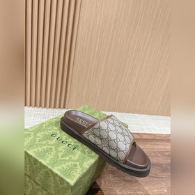 #Только для мужчин #Летние шлепанцы Gucci с липучкой Высококачес