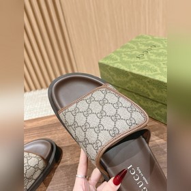#Только для мужчин #Летние шлепанцы Gucci с липучкой Высококачес
