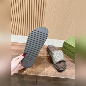 #Только для мужчин #Летние шлепанцы Gucci с липучкой Высококачес