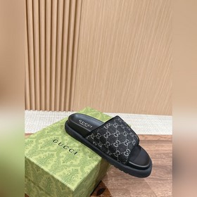 #Только для мужчин #Летние шлепанцы Gucci с липучкой Высококачес