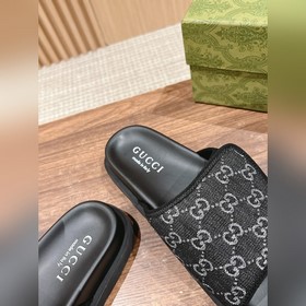 #Только для мужчин #Летние шлепанцы Gucci с липучкой Высококачес