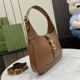 Новинка Небольшая сумка через плечо из серии Gucci Jackie. Эта но