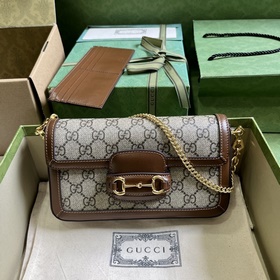 Мини-сумка Gucci Horsebit 1955. Серия Gucci Horsebit 1955 вдохнов