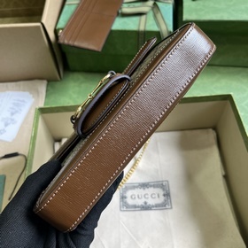 Мини-сумка Gucci Horsebit 1955. Серия Gucci Horsebit 1955 вдохнов