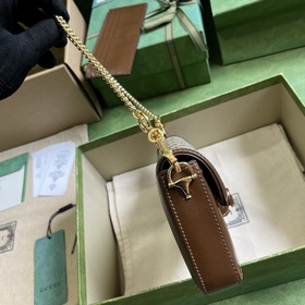 Мини-сумка Gucci Horsebit 1955. Серия Gucci Horsebit 1955 вдохнов