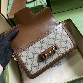 Мини-сумка Gucci Horsebit 1955. Серия Gucci Horsebit 1955 вдохнов