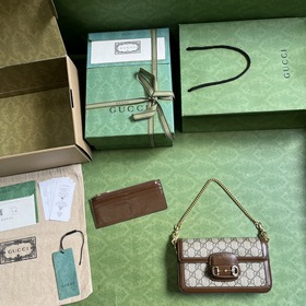 Мини-сумка Gucci Horsebit 1955. Серия Gucci Horsebit 1955 вдохнов