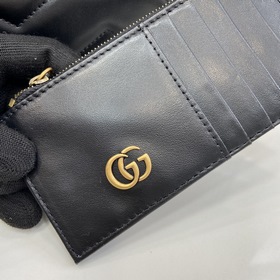 Мини-сумка GG Marmont (с кард-холдером) Стиль с переплетением сте