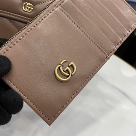 Мини-сумка GG Marmont (с карманом для карт) Стиль с переплетением