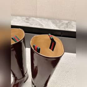 Высококачественные ботинки GUCCI в стиле рыцаря, новая модель в с