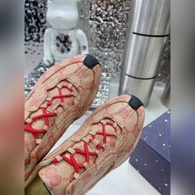 【Водяной принт】 Кроссовки Gucci Run / модель для пар Кроссовки Gu