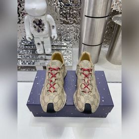 【Водяной принт】 Кроссовки Gucci Run / модель для пар Кроссовки Gu