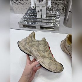 【Водяной принт】 Кроссовки Gucci Run / модель для пар Кроссовки Gu