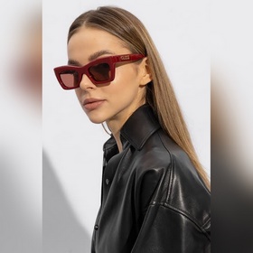 Анкора красный Gucci #топовая версия МОДЕЛЬ： GG1773S Оригинальный