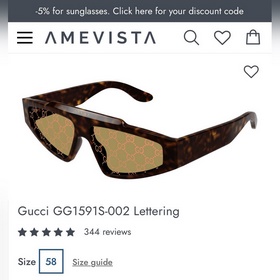 Gucci, версия высшего качества #Новинка GG1591s Геометрическая о