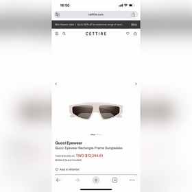 Gucci, версия высшего качества #Новинка GG1591s Геометрическая о