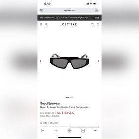 Gucci, версия высшего качества #Новинка GG1591s Геометрическая о