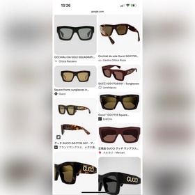 Gucci #Топовая версия Большая оправа Оригинальная модель из толст