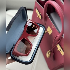 Gucci #Топовая версия Большая оправа Оригинальная модель из толст