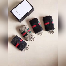 Новейший мужской чехол для ключей из натуральной кожи с тиснением