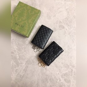 Новейший мужской чехол для ключей из натуральной кожи с логотипом