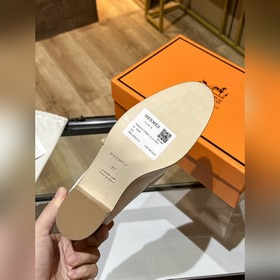 HERMES H-образные туфли на высоком каблуке с бахромой, 21 модель 