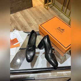 HERMES H-образные туфли на высоком каблуке с бахромой, 21 модель 