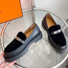 Hermes Icone серия кеды с толстой подошвой и застежкой Kelly Высо