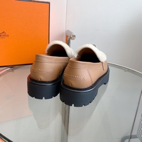Hermes Icone серия кеды с толстой подошвой и застежкой Kelly Высо