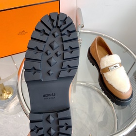 Hermes Icone серия кеды с толстой подошвой и застежкой Kelly Высо
