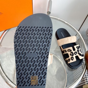Новые цвета для мужчин и женщин Hermes, серия H chypre, тапочки с