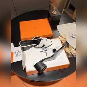 HERMES, серия H с толстым каблуком, очень привлекательный внешний