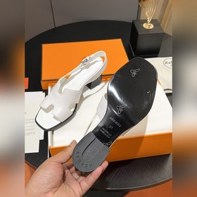 Весна-лето 2025 Hermes Сандалии на толстом каблуке Модная и униве