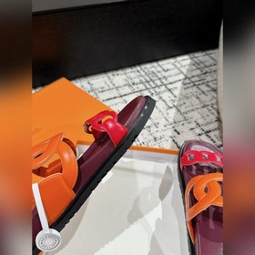 Версия высшего качества HERMES 24/ Новые сандалии Pig Nose Санда