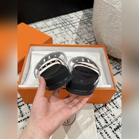 Версия высшего качества HERMES 24/ Новые сандалии Pig Nose Санда