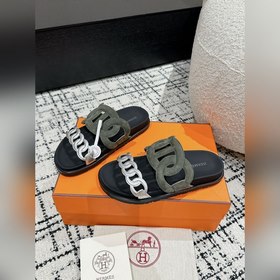 Версия высшего качества HERMES 24/ Новые сандалии Pig Nose Санда