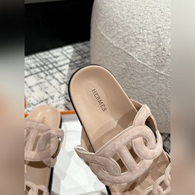 Версия высшего качества HERMES 24/ Новые сандалии Pig Nose Санда