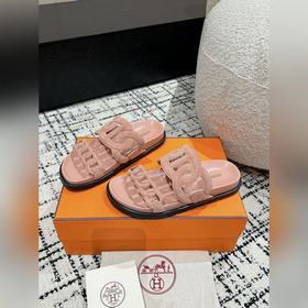Версия высшего качества HERMES 24/ Новые сандалии Pig Nose Second