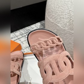 Версия высшего качества HERMES 24/ Новые сандалии Pig Nose Second