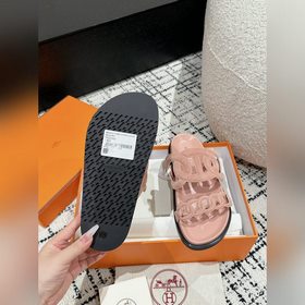 Версия высшего качества HERMES 24/ Новые сандалии Pig Nose Second