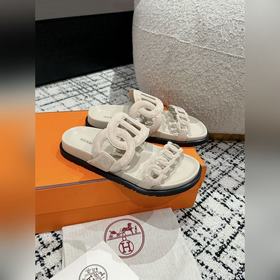 Версия высшего качества HERMES 24/ Новые сандалии Pig Nose Second