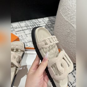 Версия высшего качества HERMES 24/ Новые сандалии Pig Nose Second