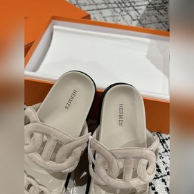 Версия высшего качества HERMES 24/ Новые сандалии Pig Nose Second