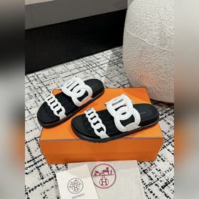Версия высшего качества HERMES 24/ Новые сандалии Pig Nose Санда